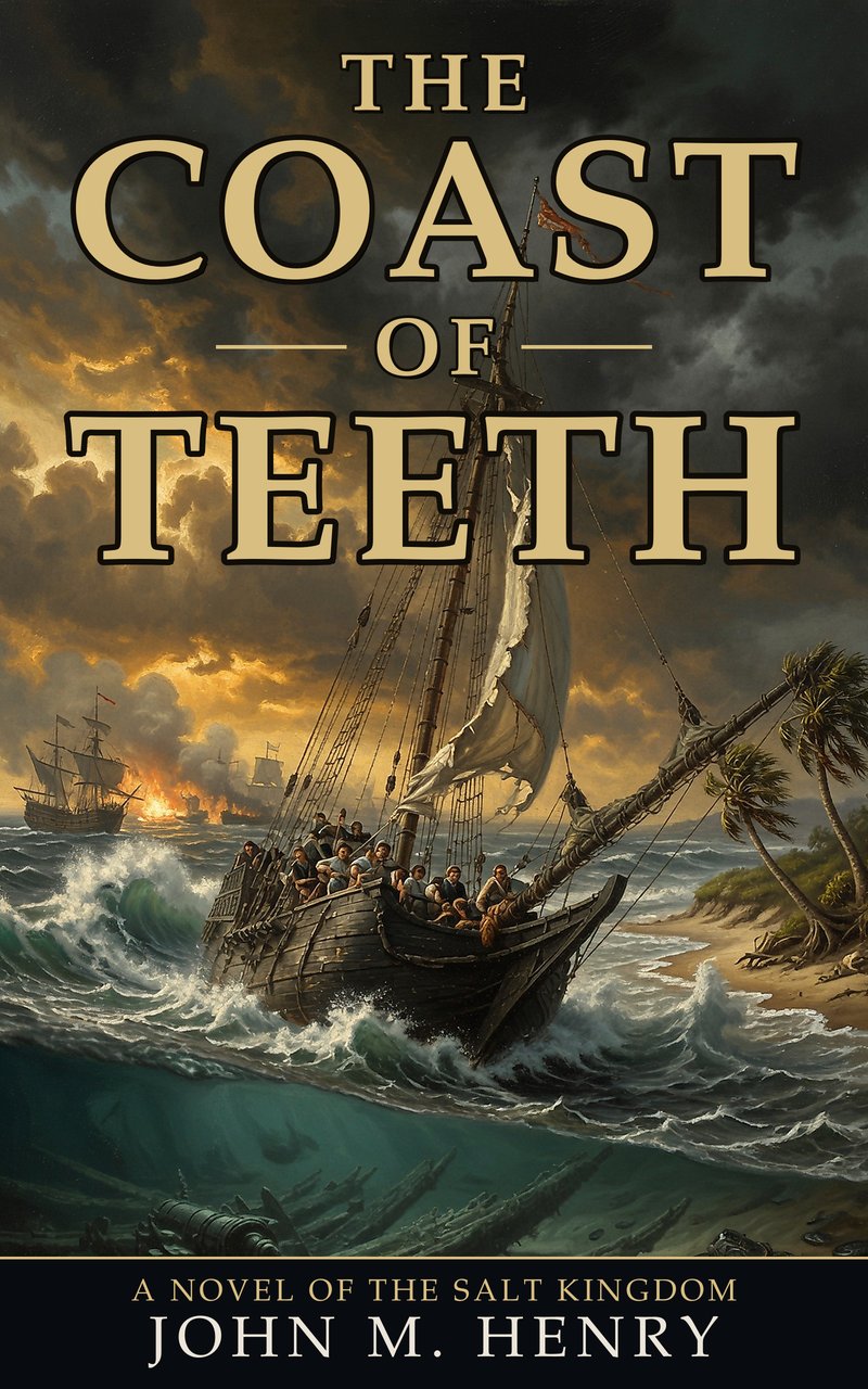 Cover of The Coast of Teeth by John M. Henry