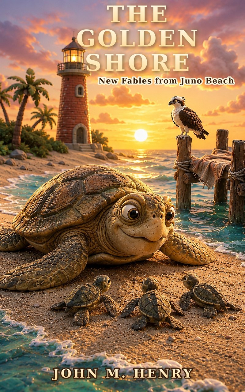 Cover of The Golden Shore: New Fables from Juno Beach by John M. Henry